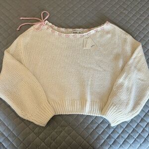 Hollister Off The Shoulders Sweater